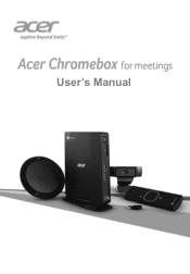 Acer CXV2 User Manual