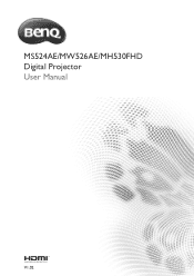 BenQ MH530FHD User Manual