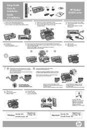 HP Deskjet D4300 Setup Guide