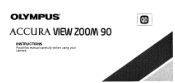Olympus View Zoom 90 QD Accura Zoom 90 Instruction Manual (English - 729 KB)