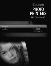 Canon EOS-1Ds Mark III Photo Printers for Professionals