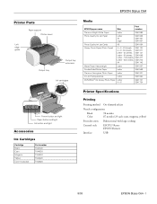Epson Stylus C64 Product Information Guide