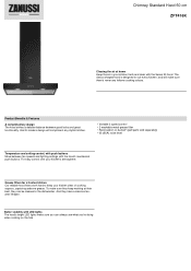 Zanussi ZFT416K Specification Sheet