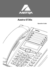 Aastra 6730a User Guide Aastra 6730a