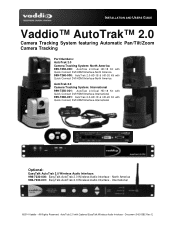 Vaddio AutoTrak 2.0 with HD-18 Camera AutoTrak 2.0 Manual