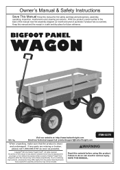 Harbor Freight Tools 62375 User Manual