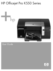 HP K550 User's Guide