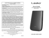 Lasko HF25620 User Manual