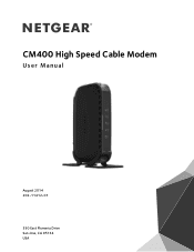 Netgear CM400 User Manual