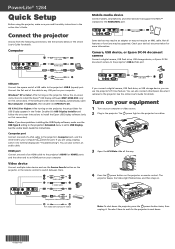 Epson PowerLite 1284 User Manual