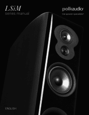 Polk Audio LSiM702F/X LSiM Manual - English