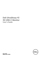 Dell U4320Q Users Guide