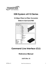 Lantronix C4110-4848 CLI Reference Guide Rev B PDF 873.04 KB