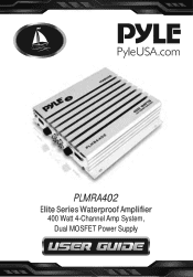 Pyle PLMRA402 Instruction Manual