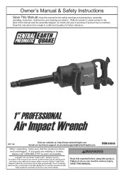 Harbor Freight Tools 61616 User Manual
