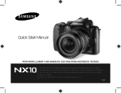 Samsung NX10 Quick Guide (easy Manual) (ver.1.2) (Spanish)
