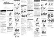 Sony MDR-NC50 Instruction Manual