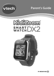 Vtech KidiZoom Smartwatch DX2 Floral Birds with Bonus Vivid Violet Wristband User Manual
