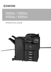 Kyocera TASKalfa 3050ci 3050ci/3550ci/4550ci/5550ci Operation Guide Rev-2.2011.5