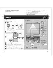 Lenovo ThinkPad R52 (Spanish) Setup guide for the ThinkPad R52, 1 of 2
