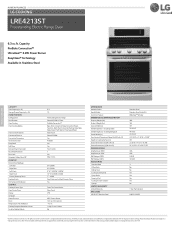 LG LRE4213ST Owners Manual - English