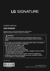 LG LUTG4519SN Owners Manual