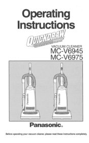 Panasonic MCV6975 MCV6945 User Guide