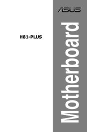 Asus H81-PLUS H81-PLUS User's Manual