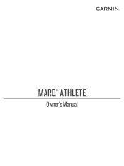 Garmin MARQ Athlete Performance Edition Owners Manual