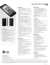 LG MS323 Specification - English