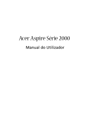 Acer Aspire 2000 Aspire 2000 User's Guide PT