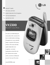 LG VX5300 Data Sheet (English)