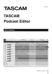 TASCAM Podcast Editor Owners Manual