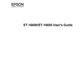 Epson ET-16600 Users Guide