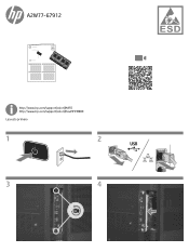 HP Color LaserJet Enterprise M855 DIMM Installation Guide