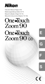 Nikon Zoom 90 QD Instruction Manual