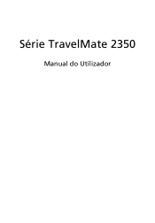 Acer TravelMate 2350 TravelMate 2350 User's Guide PT