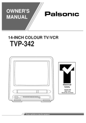 Palsonic TVP342 Owners Manual