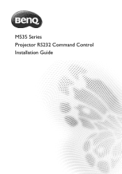 BenQ MH535FHD RS232 Control Guide