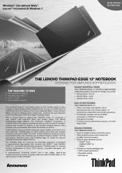 Lenovo 01964WU Brochure
