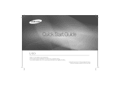 Samsung L100 Quick Guide Easy Manual Ver.5.0 (English, Dutch, French, German, Italian, Portuguese, Spanish)