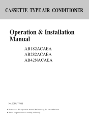 Haier AB182ACAEA User Manual
