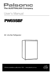 Palsonic pw69sbf Instruction Manual