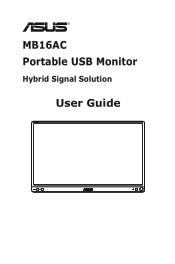 Asus ZenScreen MB16AC User Guide