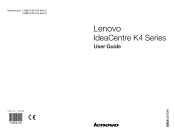 Lenovo K410 IdeaCentre K4 Series User Guide V2.0 (for Best Buy)