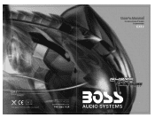 Boss Audio CX12 User Manual in English