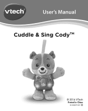 Vtech Cuddle & Sing Cora User Manual