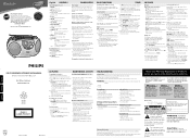 Philips AZ3022 User manual