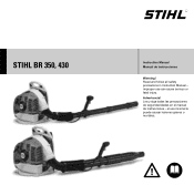 Stihl BR 350 Product Instruction Manual