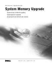 Dell Precision 420 System Documentation Update (Memory
Upgrade)